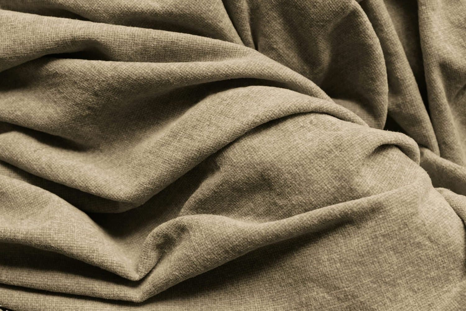 Close-up of textured upholstery fabric